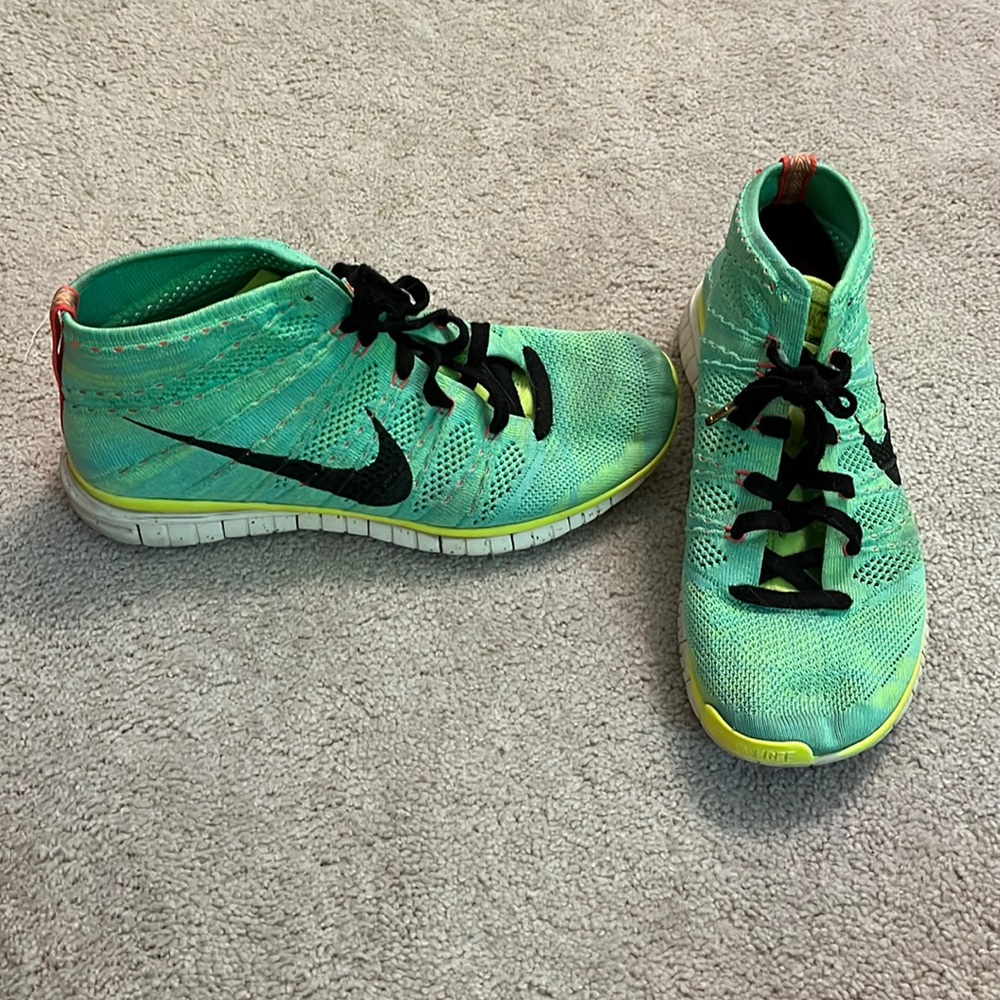 Nike Free Flyknit Chukka Hyper Turquoise 11